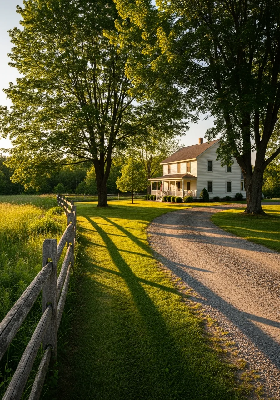 Portrait-style view of a well-maintained Cortland County home with characteristic rural or semi-rural setting.